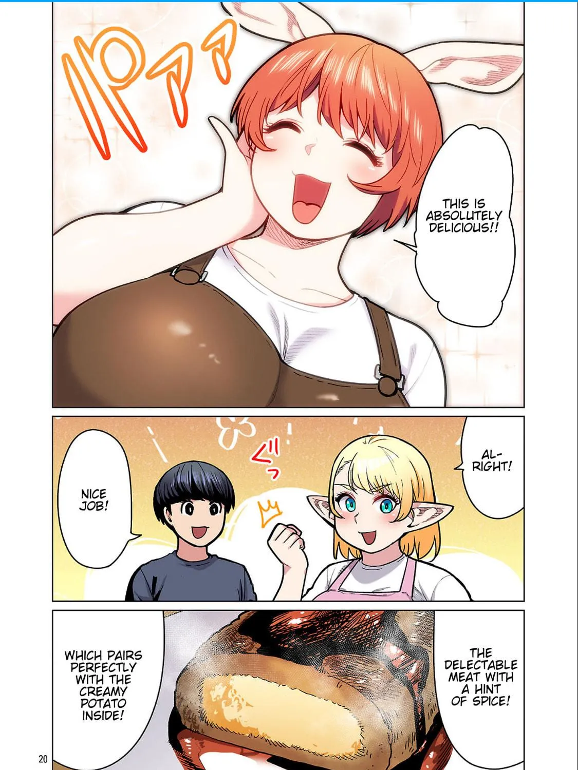 New Elf Can't on a Diet. (Colored) Chapter 25 page 41 - 