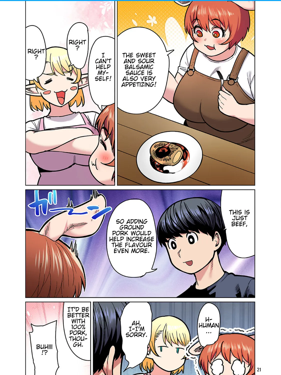 New Elf Can't on a Diet. (Colored) Chapter 25 page 43 - 