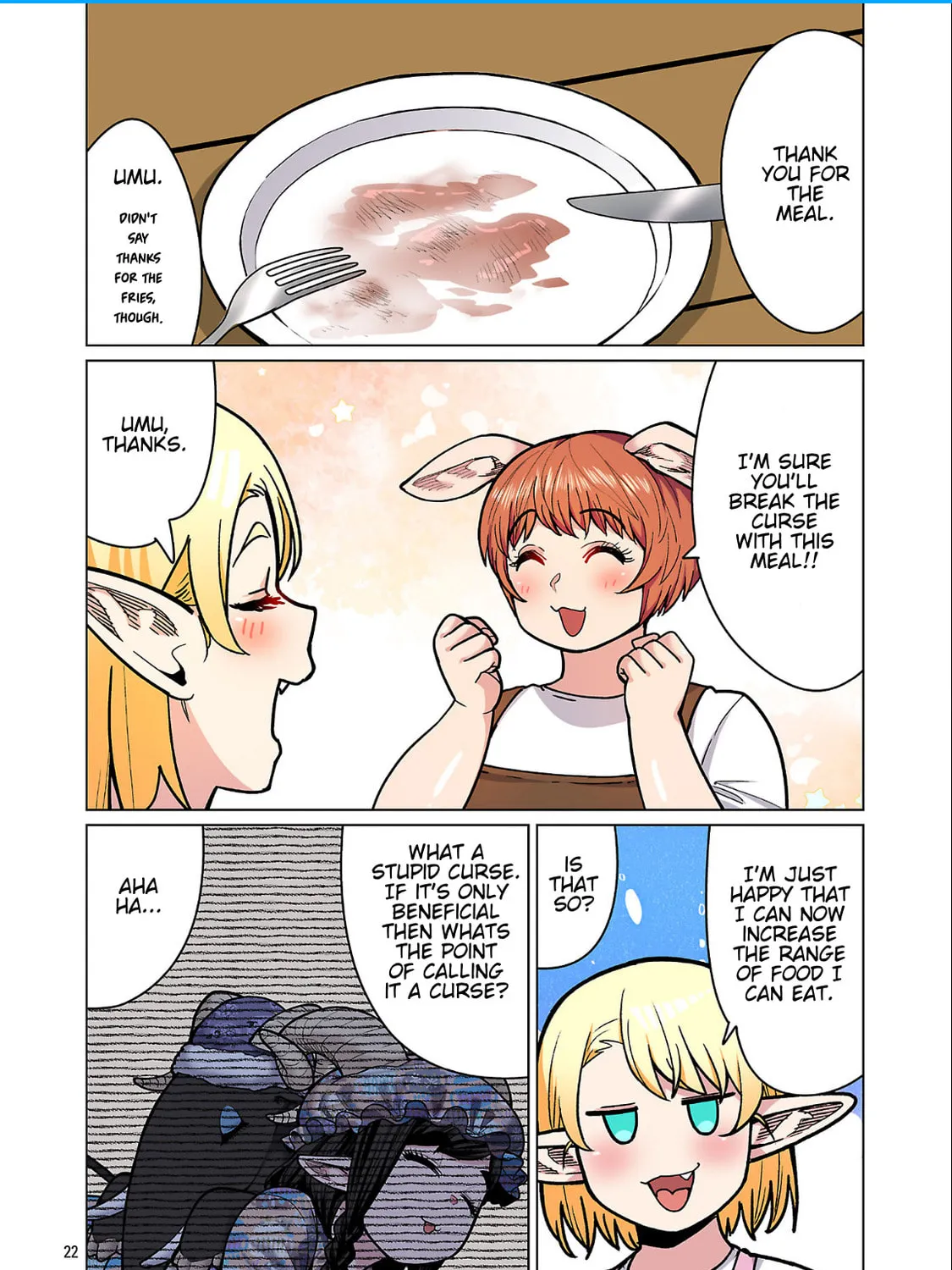 New Elf Can't on a Diet. (Colored) Chapter 25 page 45 - 
