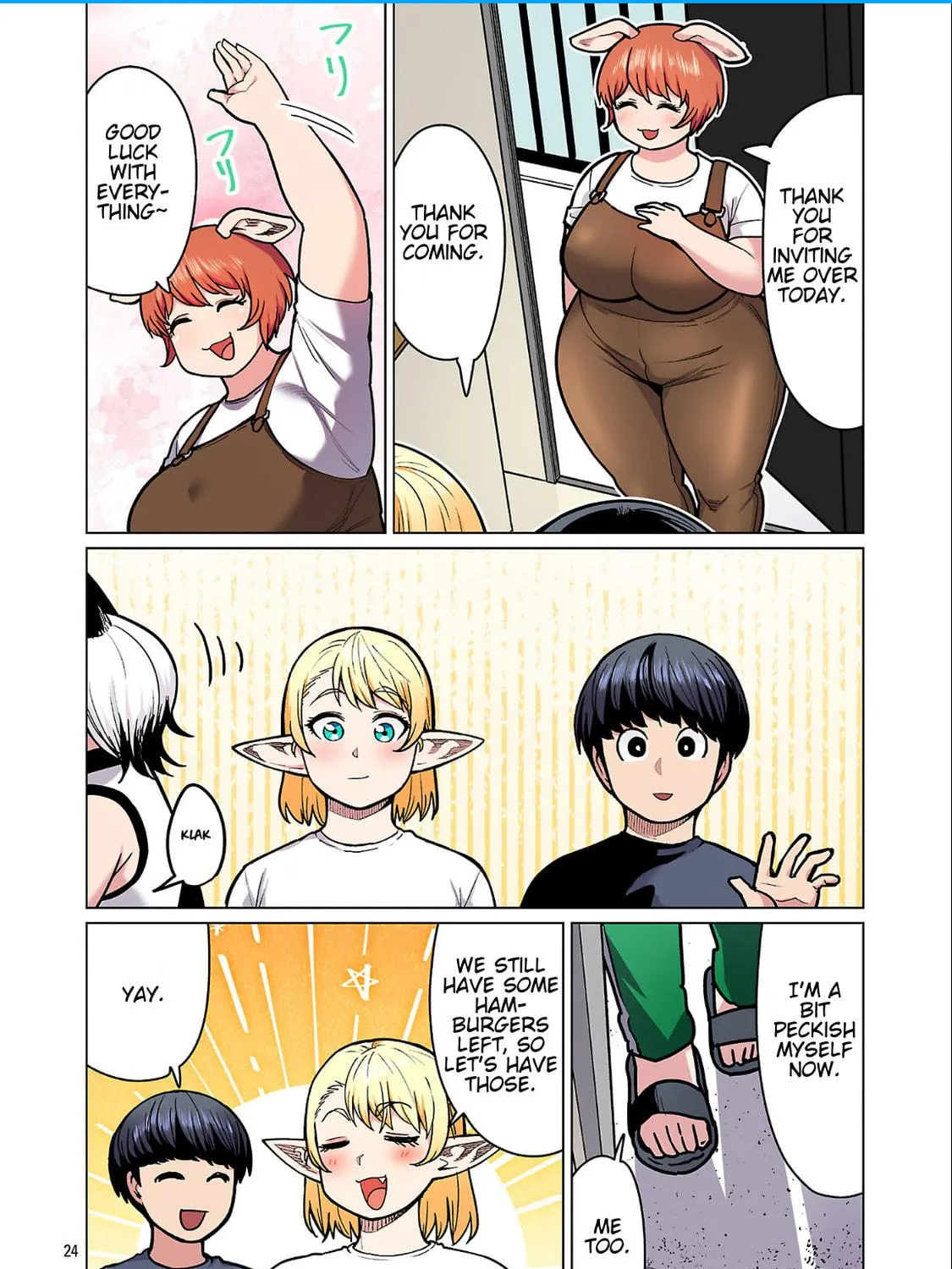 New Elf Can't on a Diet. (Colored) Chapter 25 page 49 - 