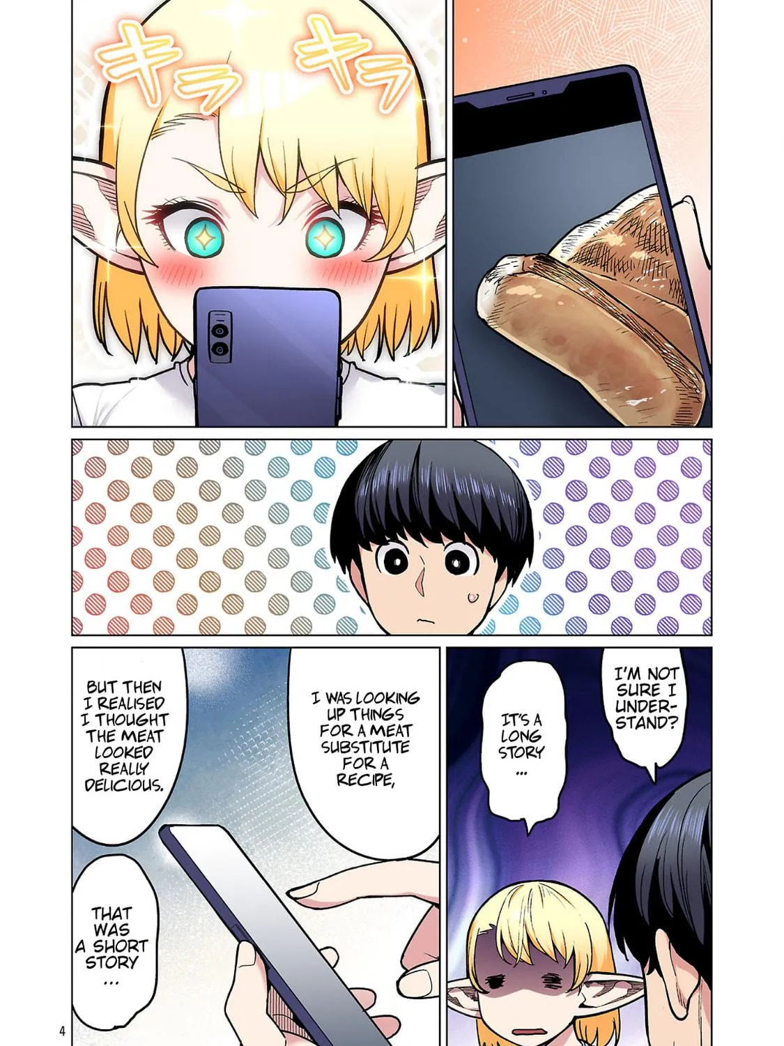 New Elf Can't on a Diet. (Colored) Chapter 25 page 9 - 
