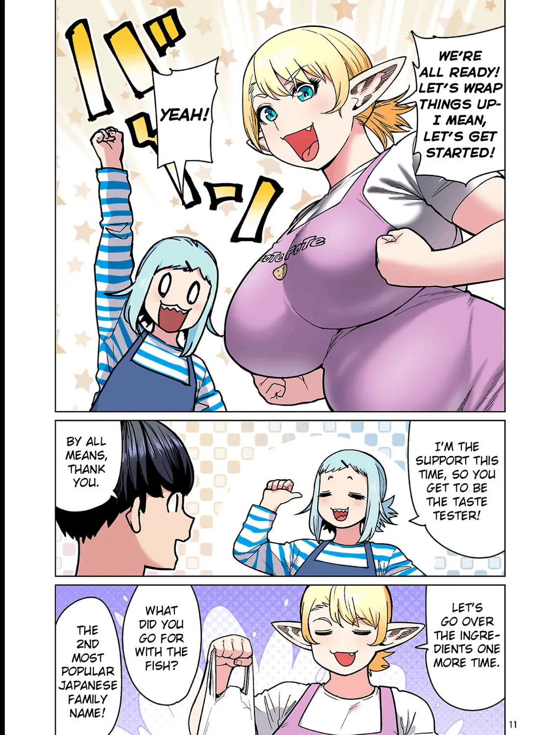 New Elf Can't on a Diet. (Colored) Chapter 26 page 23 - 