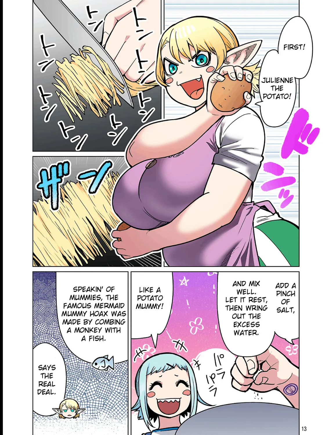 New Elf Can't on a Diet. (Colored) Chapter 26 page 27 - 