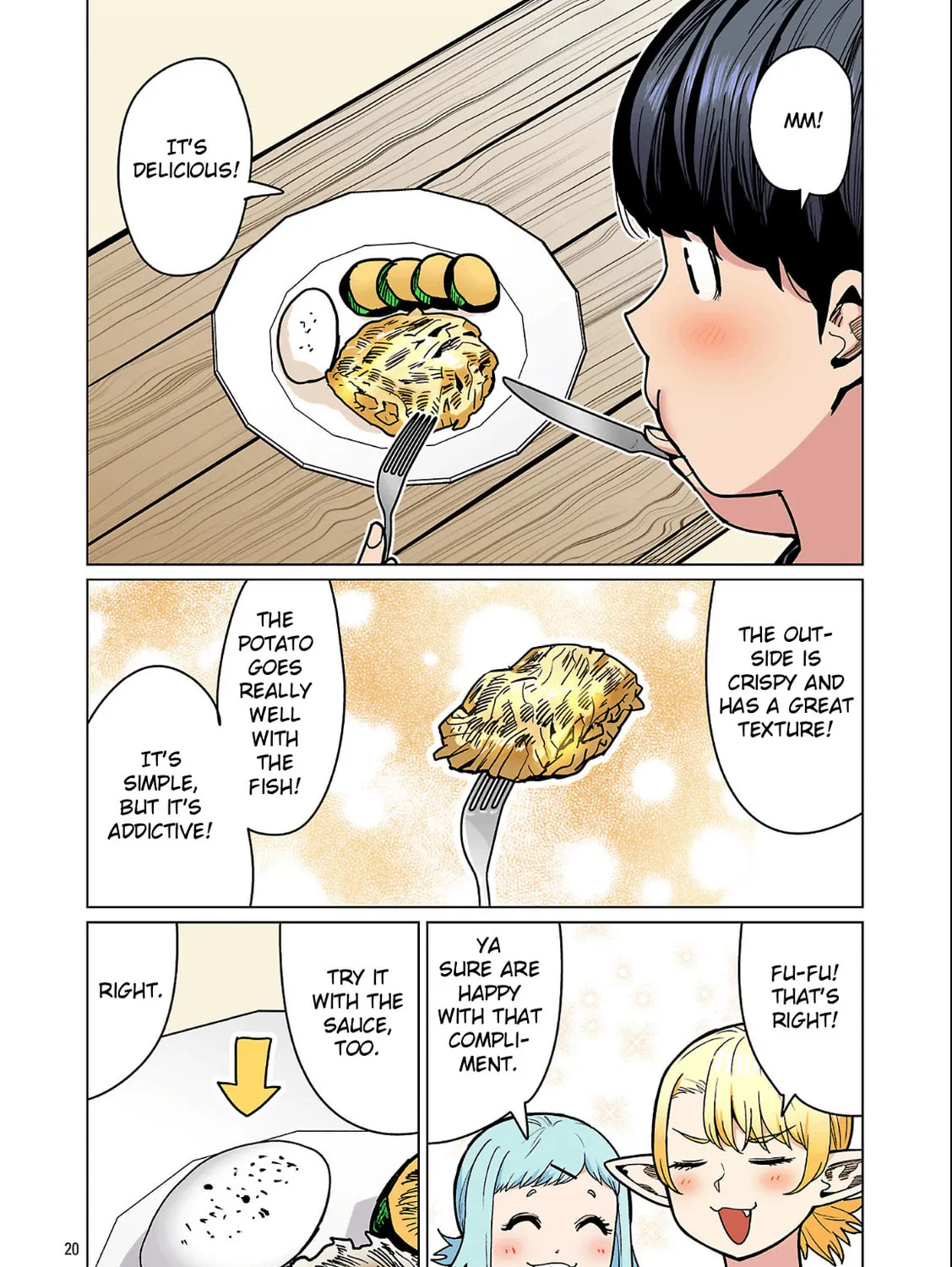 New Elf Can't on a Diet. (Colored) Chapter 26 page 41 - 