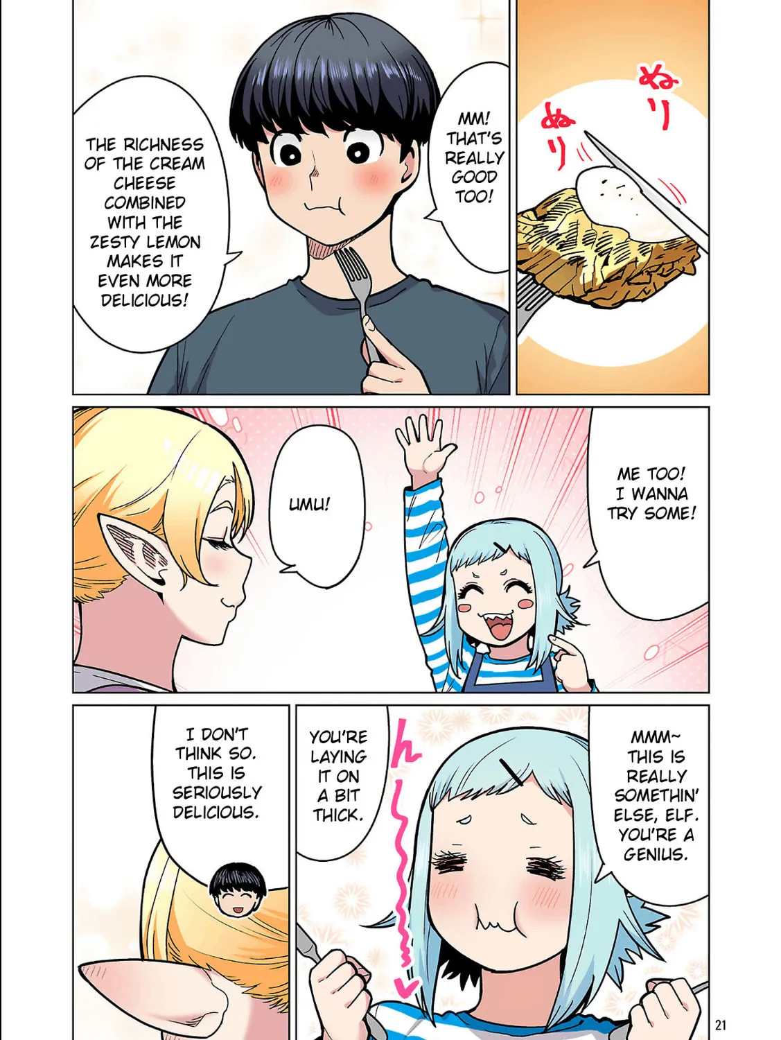 New Elf Can't on a Diet. (Colored) Chapter 26 page 43 - 