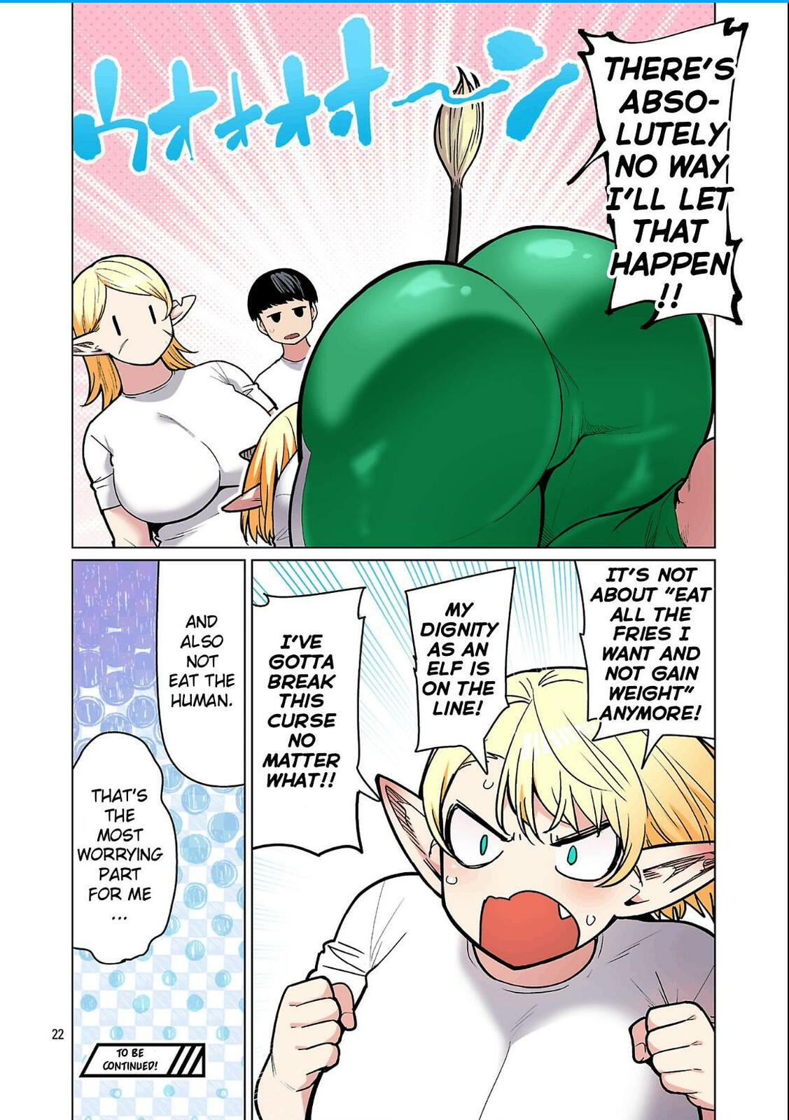 New Elf Can't on a Diet. (Colored) Chapter 27 page 24 - 