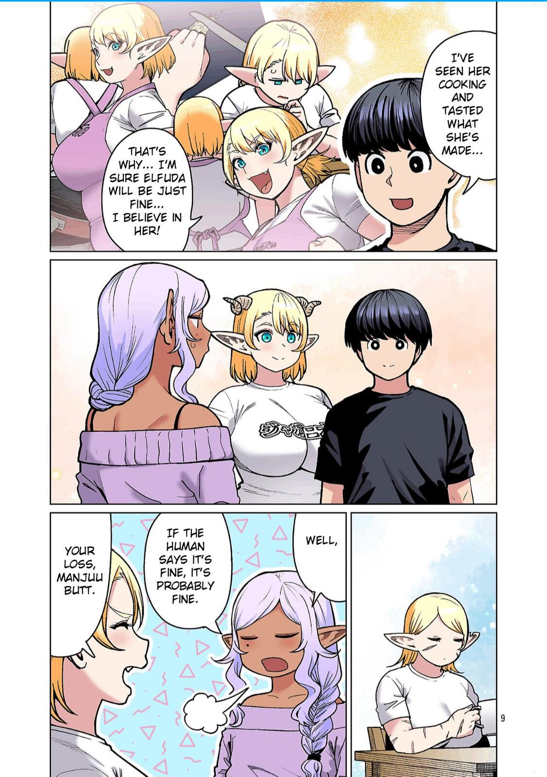 New Elf Can't on a Diet. (Colored) Chapter 28 page 11 - 