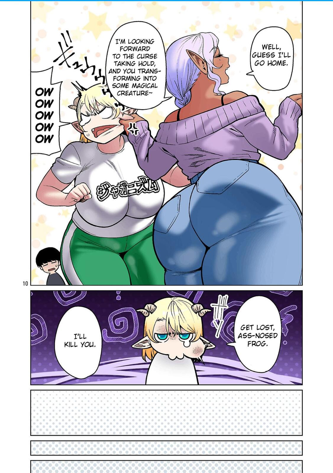 New Elf Can't on a Diet. (Colored) Chapter 28 page 12 - 