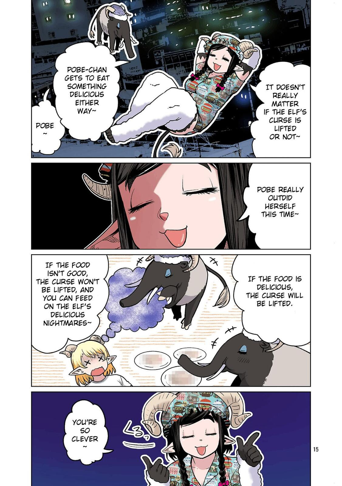 New Elf Can't on a Diet. (Colored) Chapter 28 page 17 - 