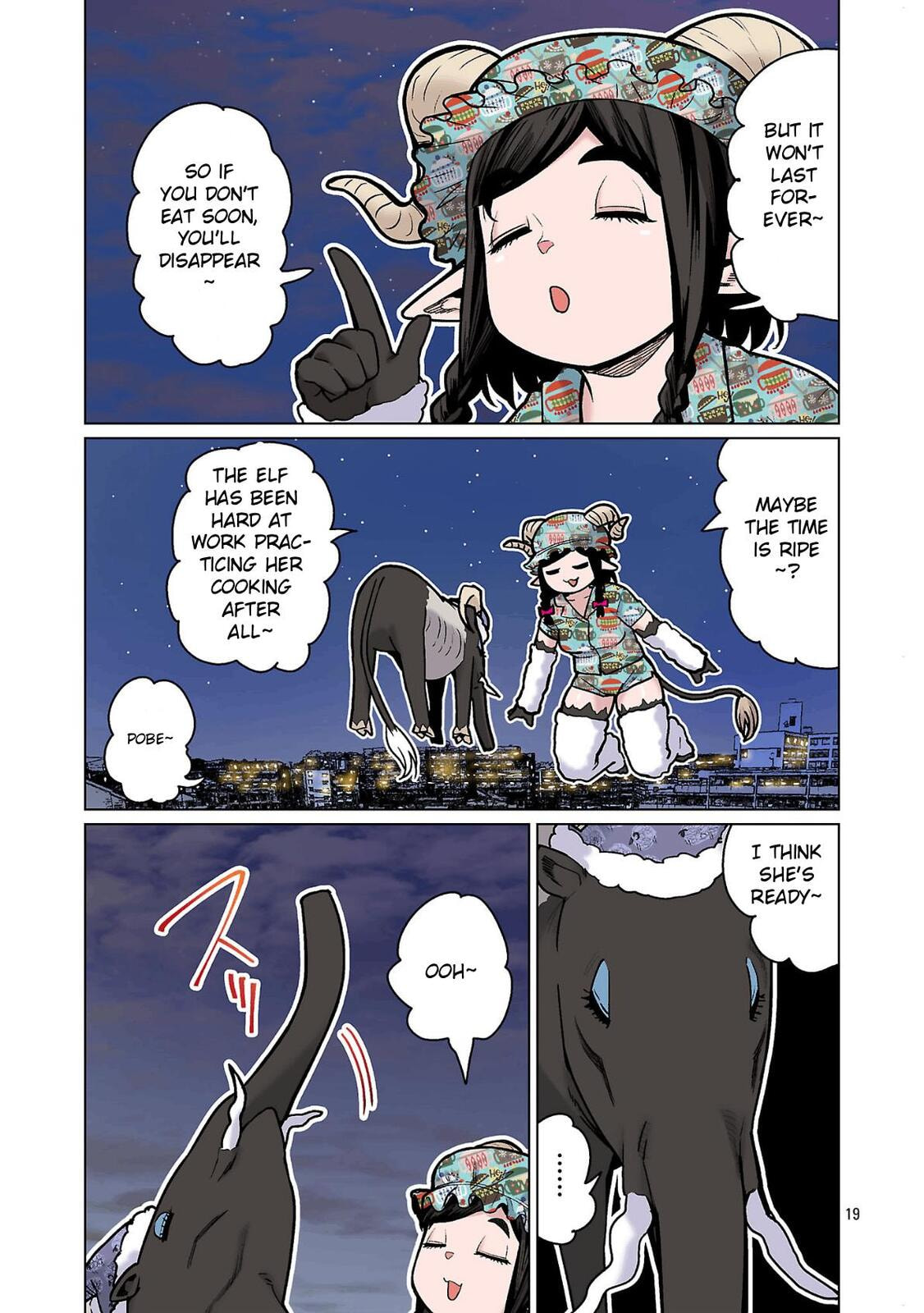 New Elf Can't on a Diet. (Colored) Chapter 28 page 21 - 