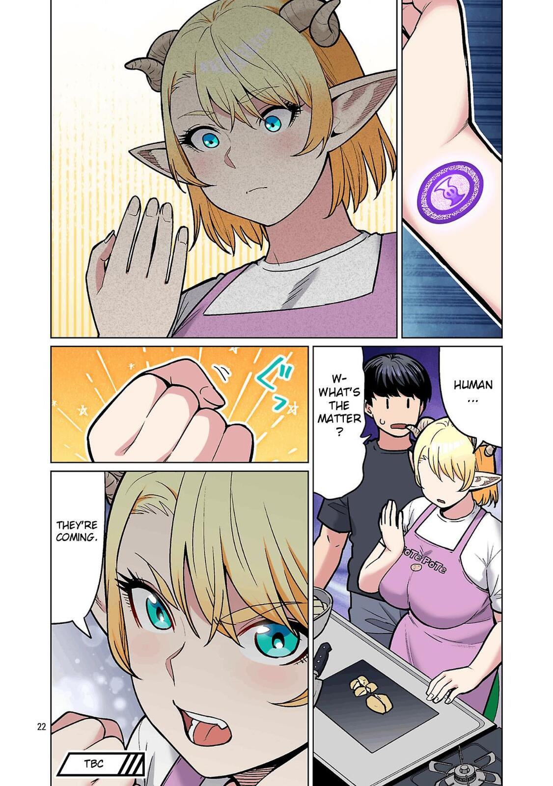 New Elf Can't on a Diet. (Colored) Chapter 28 page 24 - 