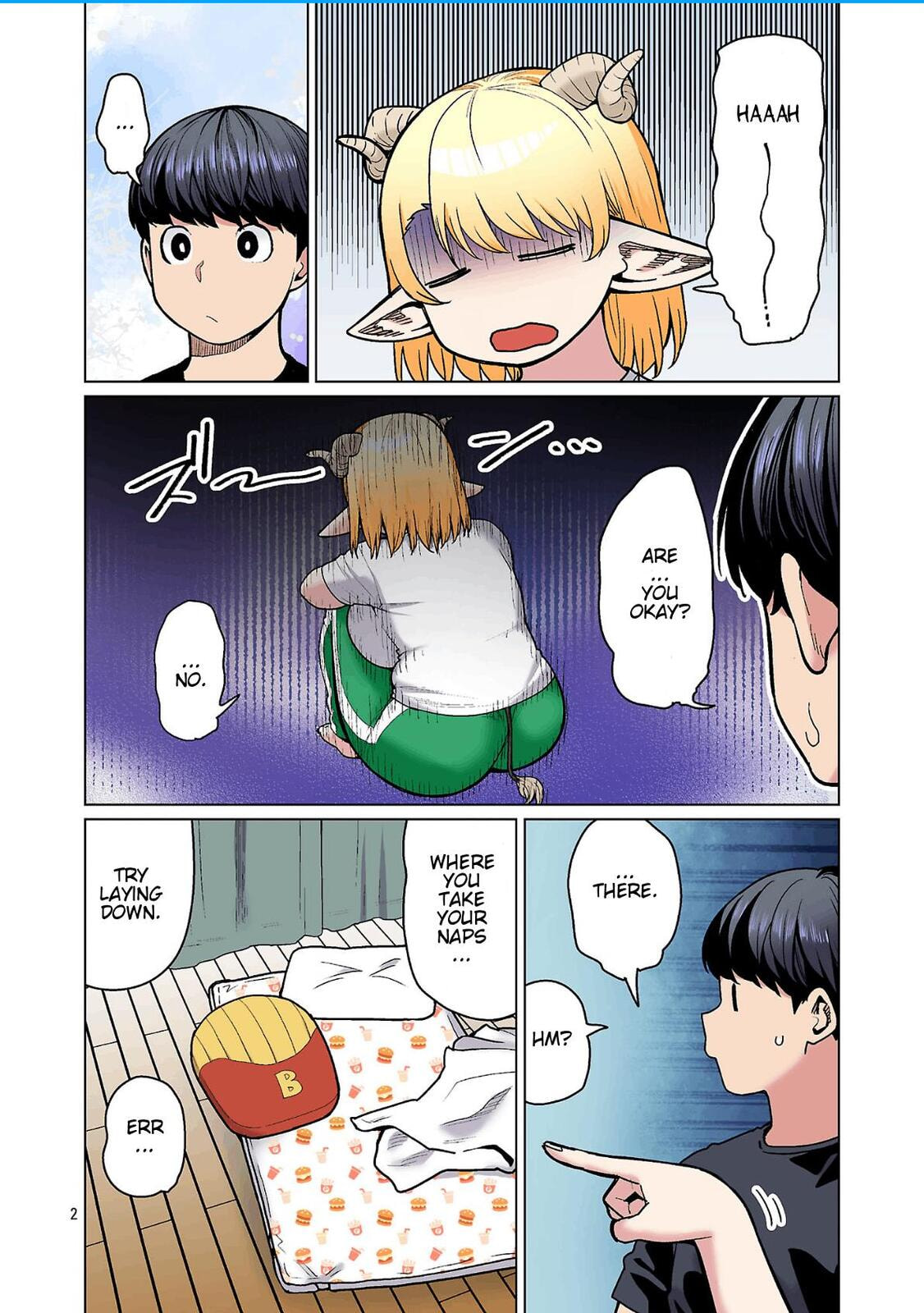 New Elf Can't on a Diet. (Colored) Chapter 28 page 4 - 
