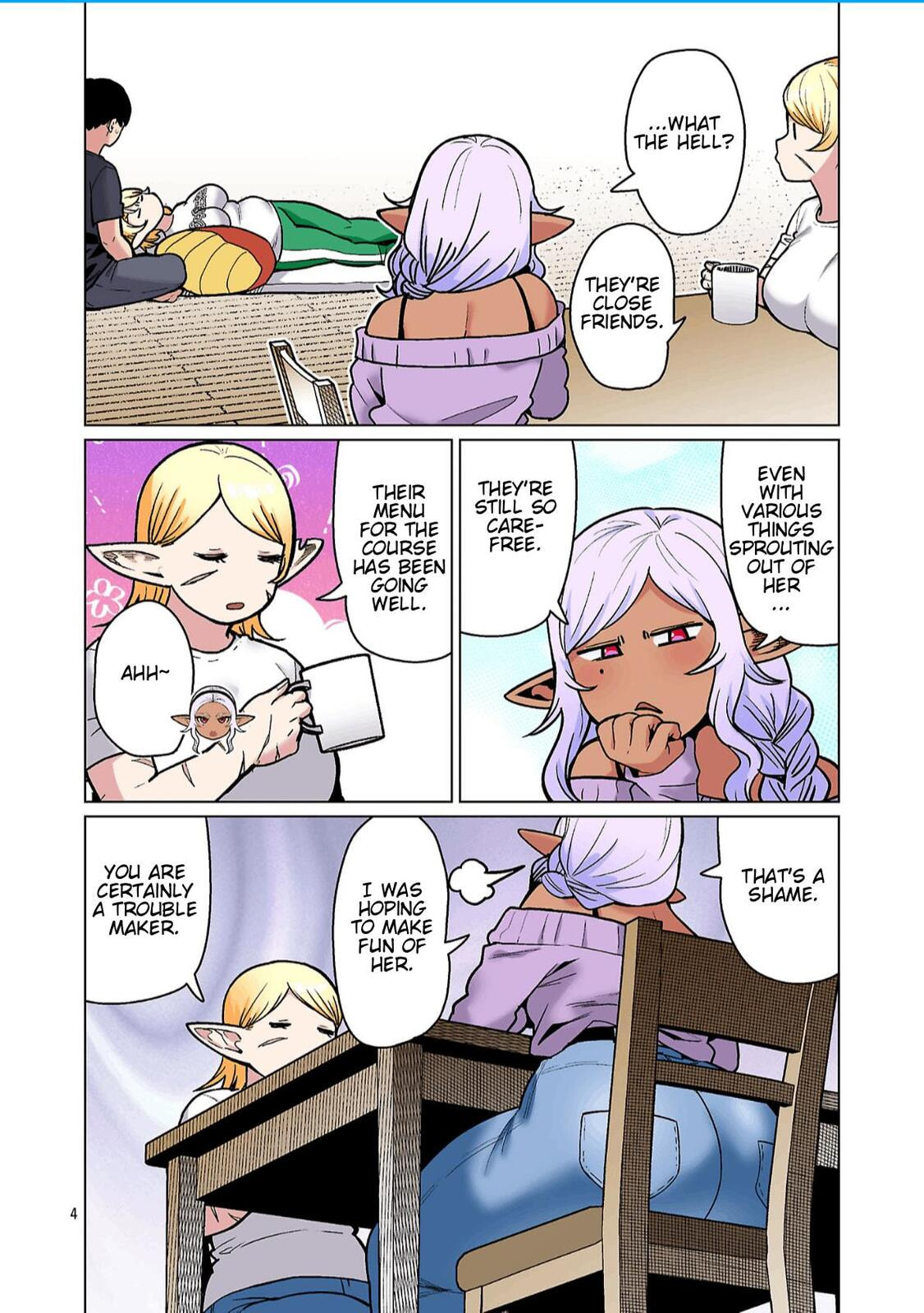 New Elf Can't on a Diet. (Colored) Chapter 28 page 6 - 