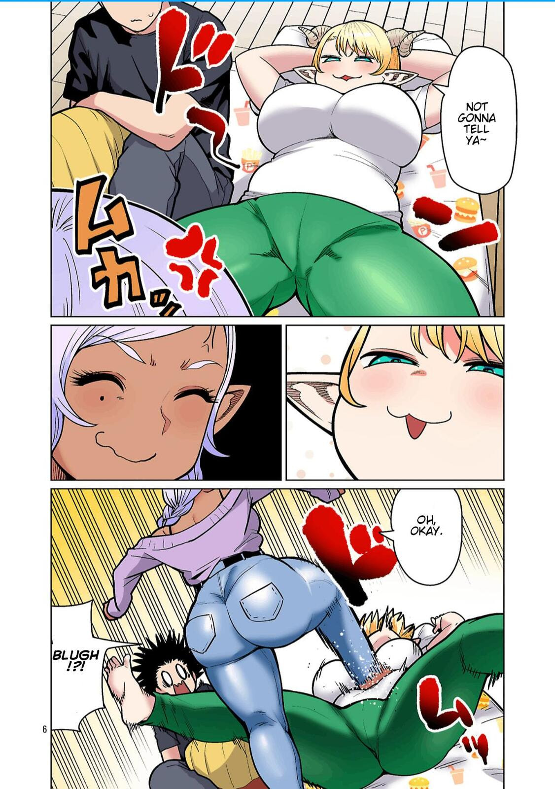 New Elf Can't on a Diet. (Colored) Chapter 28 page 8 - 