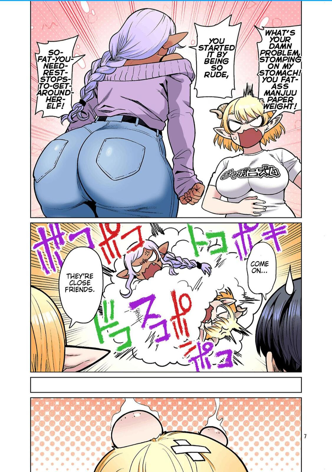 New Elf Can't on a Diet. (Colored) Chapter 28 page 9 - 