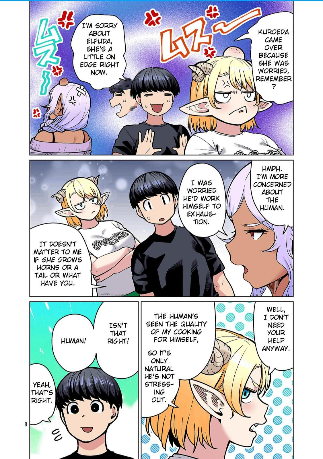 New Elf Can't on a Diet. (Colored) Chapter 28 page 10 - 