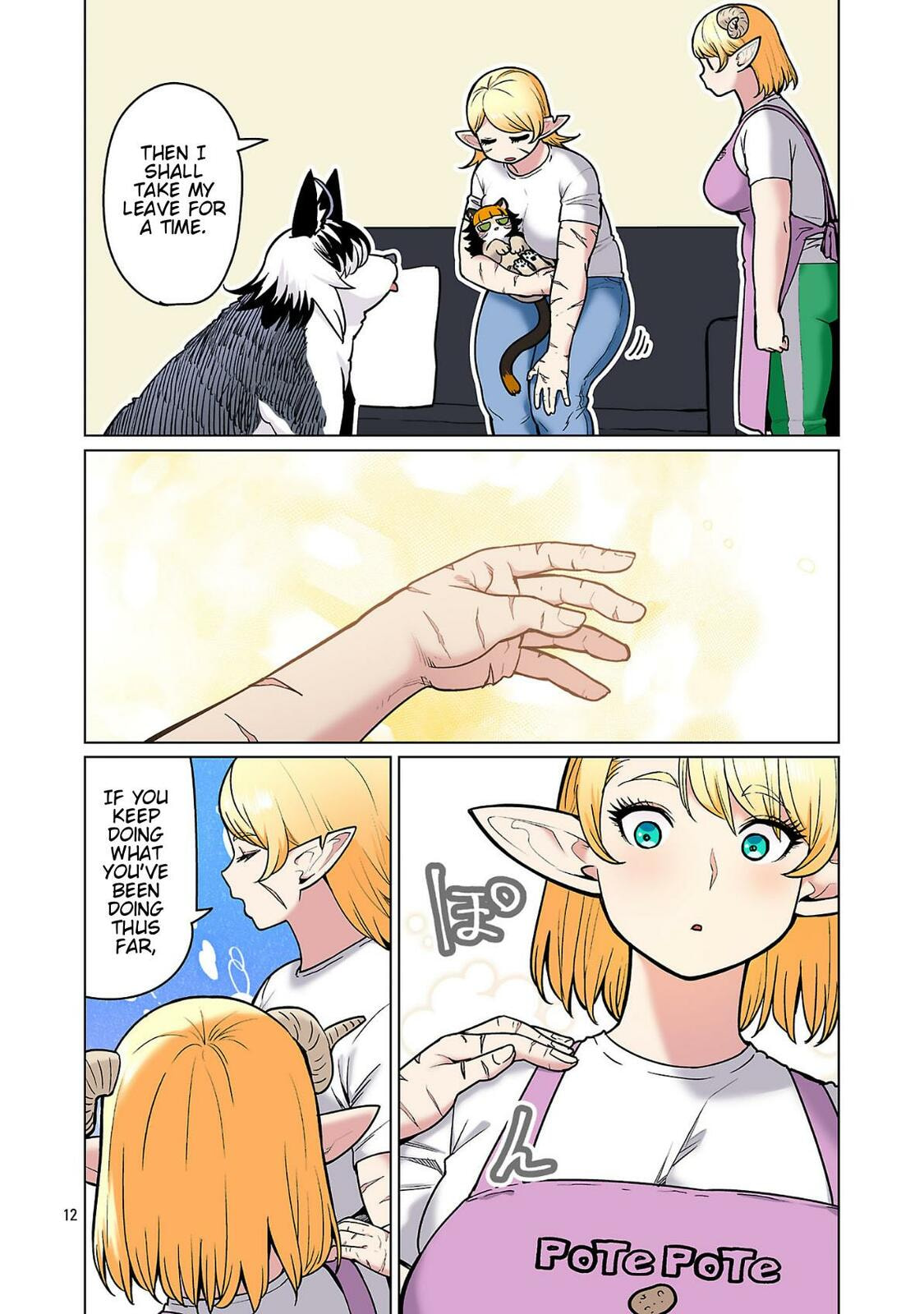 New Elf Can't on a Diet. (Colored) Chapter 29 page 14 - 
