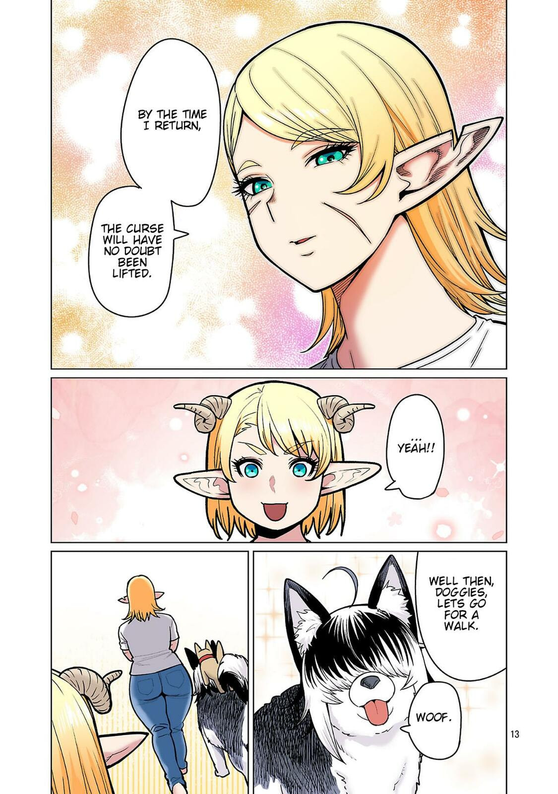 New Elf Can't on a Diet. (Colored) Chapter 29 page 15 - 