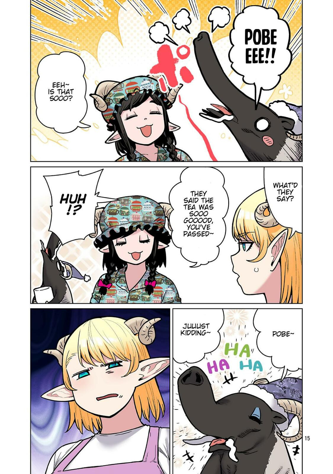 New Elf Can't on a Diet. (Colored) Chapter 29 page 17 - 