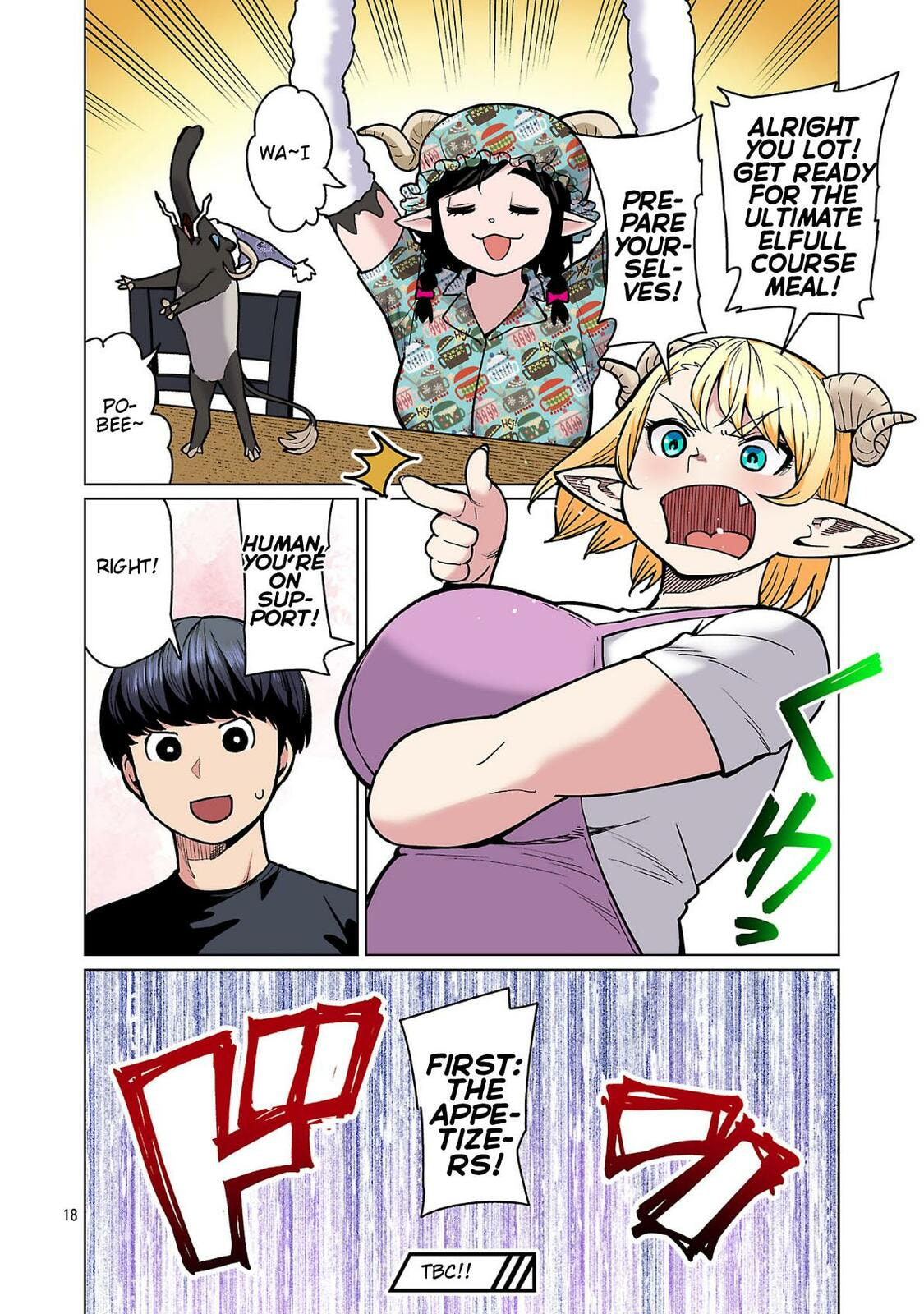 New Elf Can't on a Diet. (Colored) Chapter 29 page 20 - 