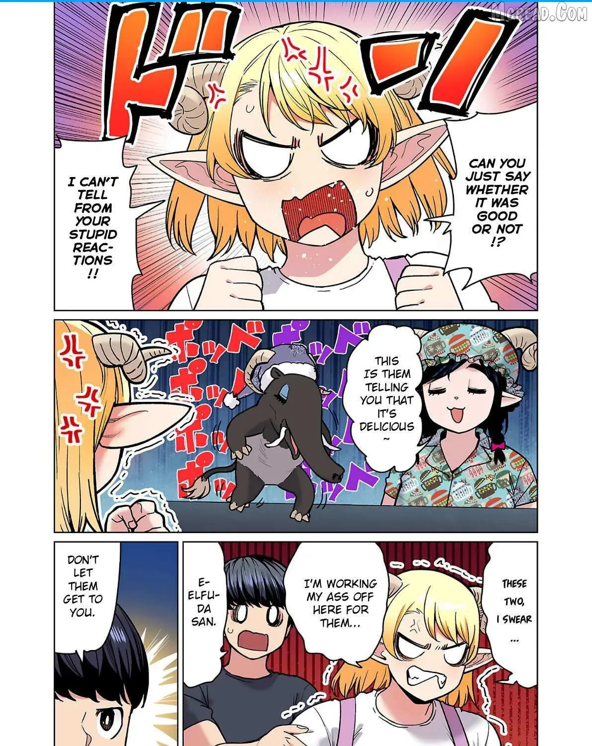 New Elf Can't on a Diet. (Colored) Chapter 30 page 11 - 