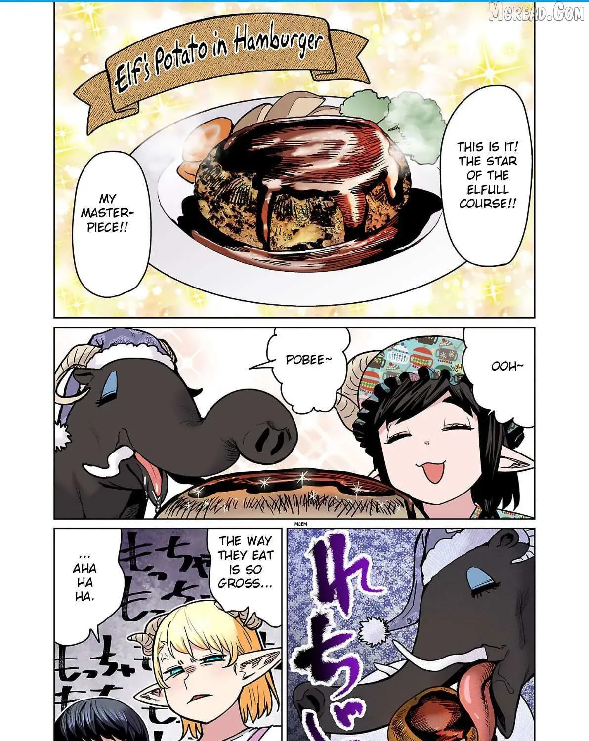 New Elf Can't on a Diet. (Colored) Chapter 30 page 15 - 