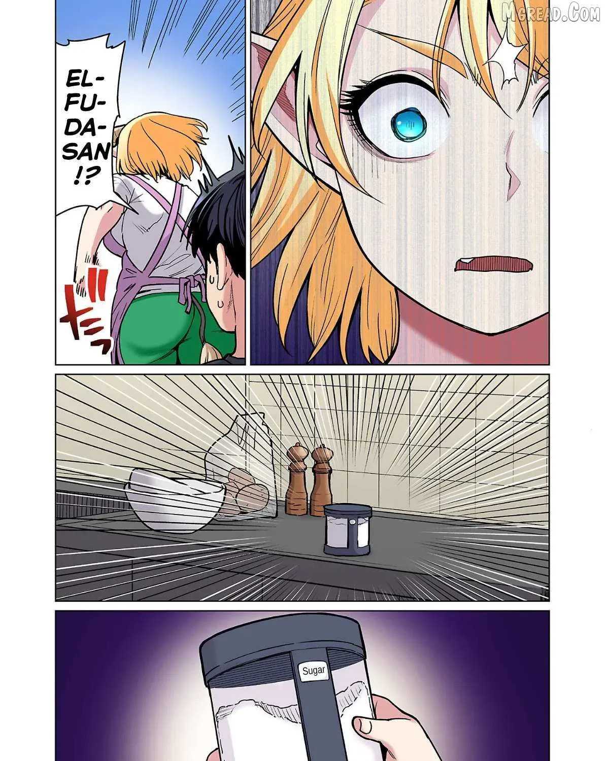 New Elf Can't on a Diet. (Colored) Chapter 30 page 21 - 