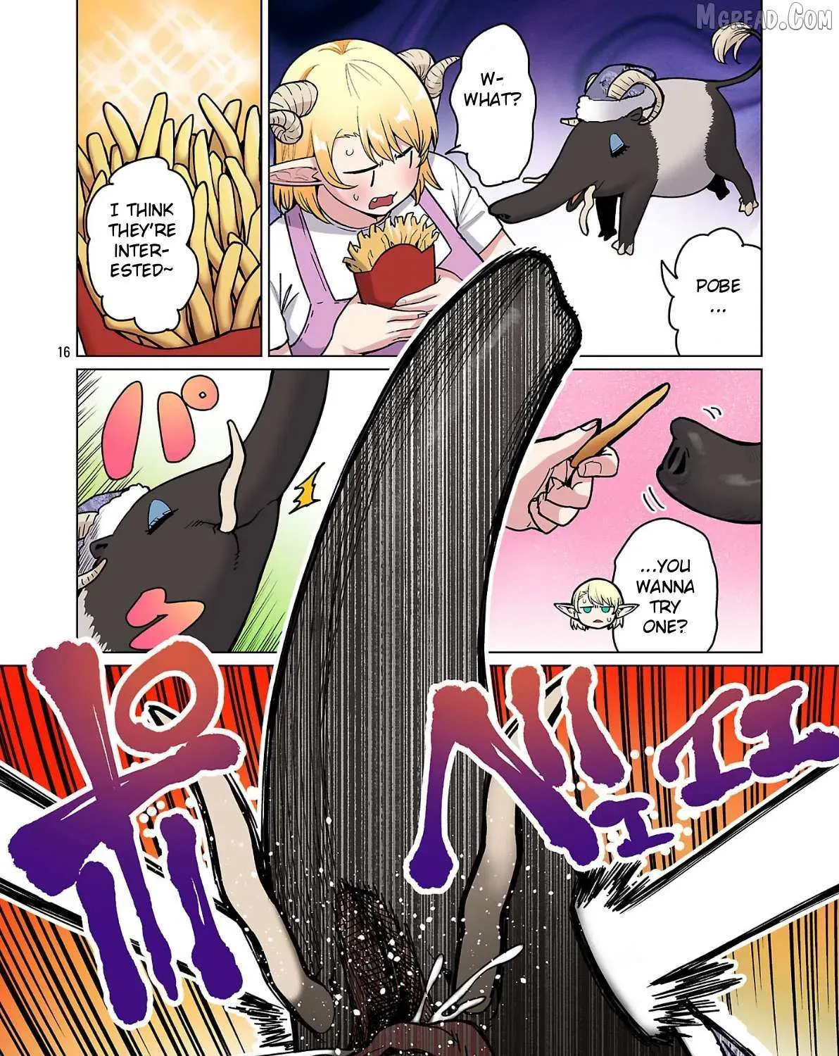 New Elf Can't on a Diet. (Colored) Chapter 30 page 35 - 