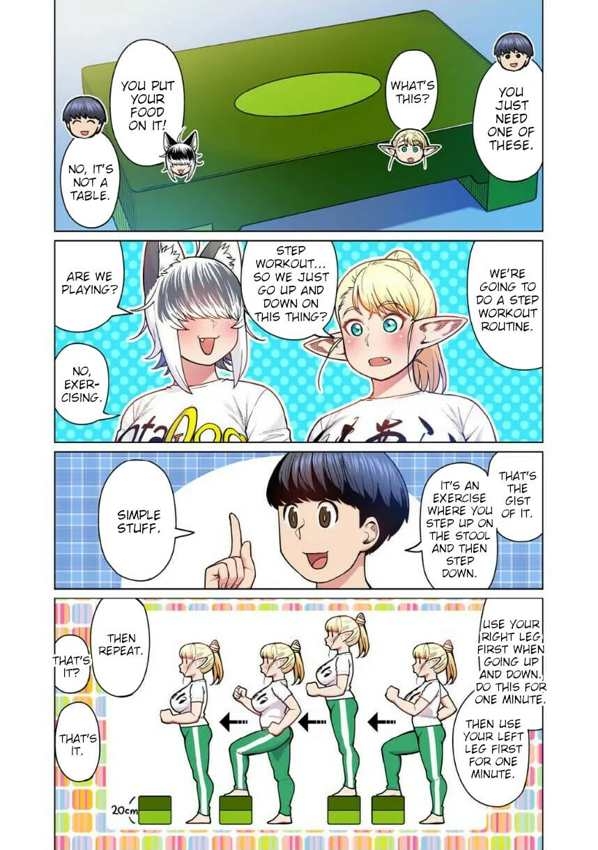 New Elf Can't on a Diet. (Colored) Chapter 4 page 17 - 