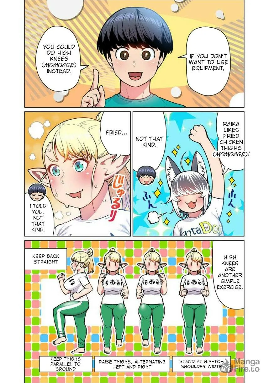 New Elf Can't on a Diet. (Colored) Chapter 4 page 21 - 