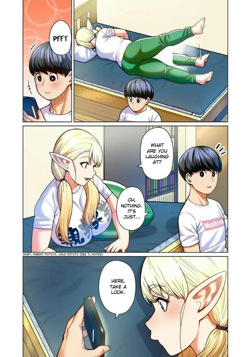 New Elf Can't on a Diet. (Colored) Chapter 7 page 4 - 