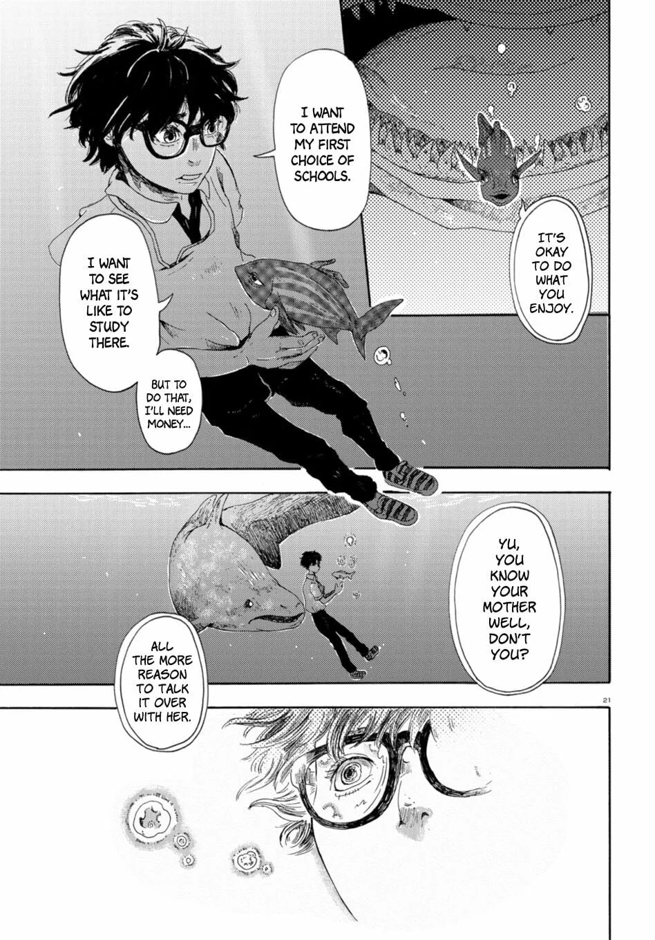 Night Aquarium Chapter 0 page 21 - 