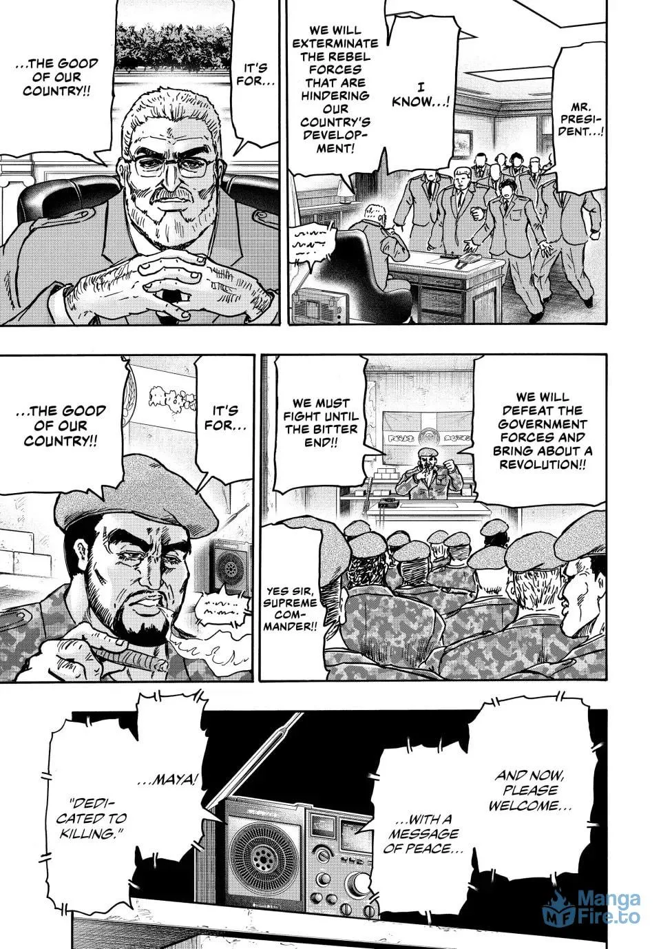 Ninja vs. Gokudo Chapter 124 page 3 - 