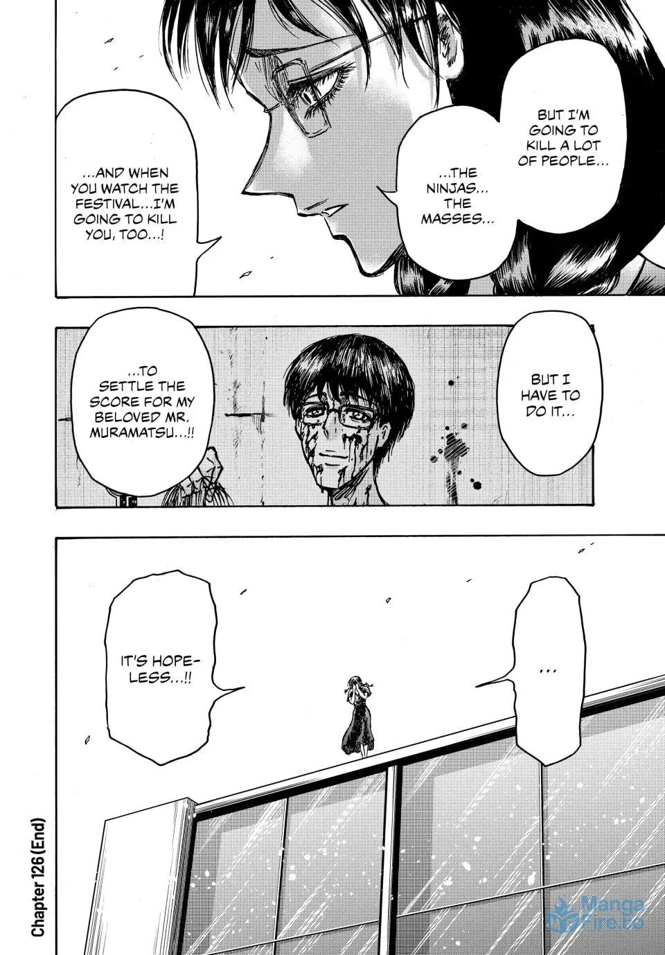 Ninja vs. Gokudo Chapter 126 page 18 - 
