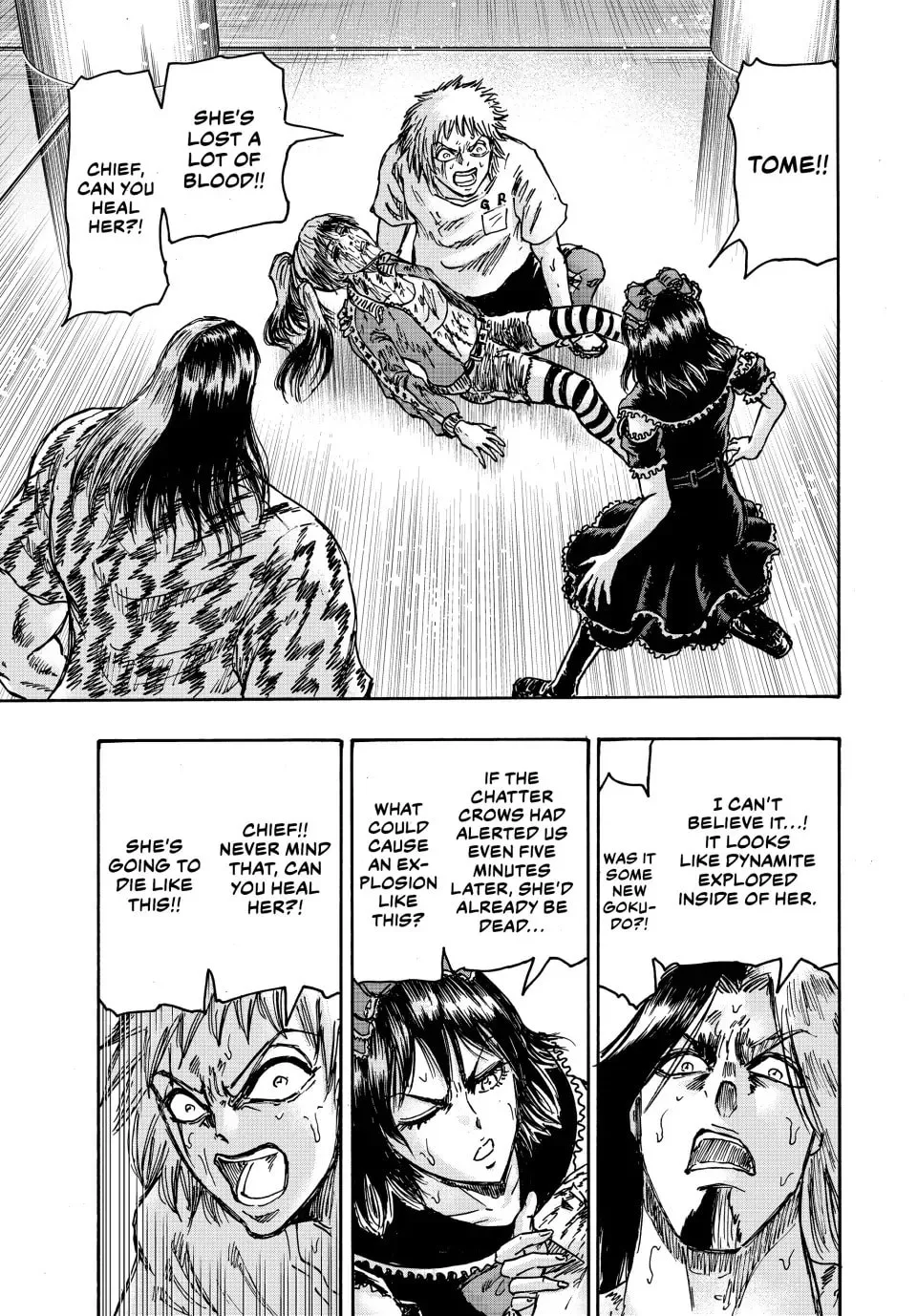 Ninja vs. Gokudo Chapter 128 page 11 - 