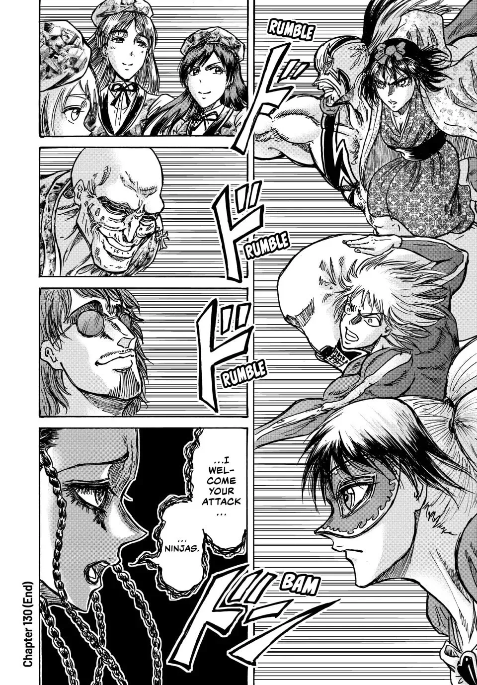 Ninja vs. Gokudo Chapter 130 page 17 - 