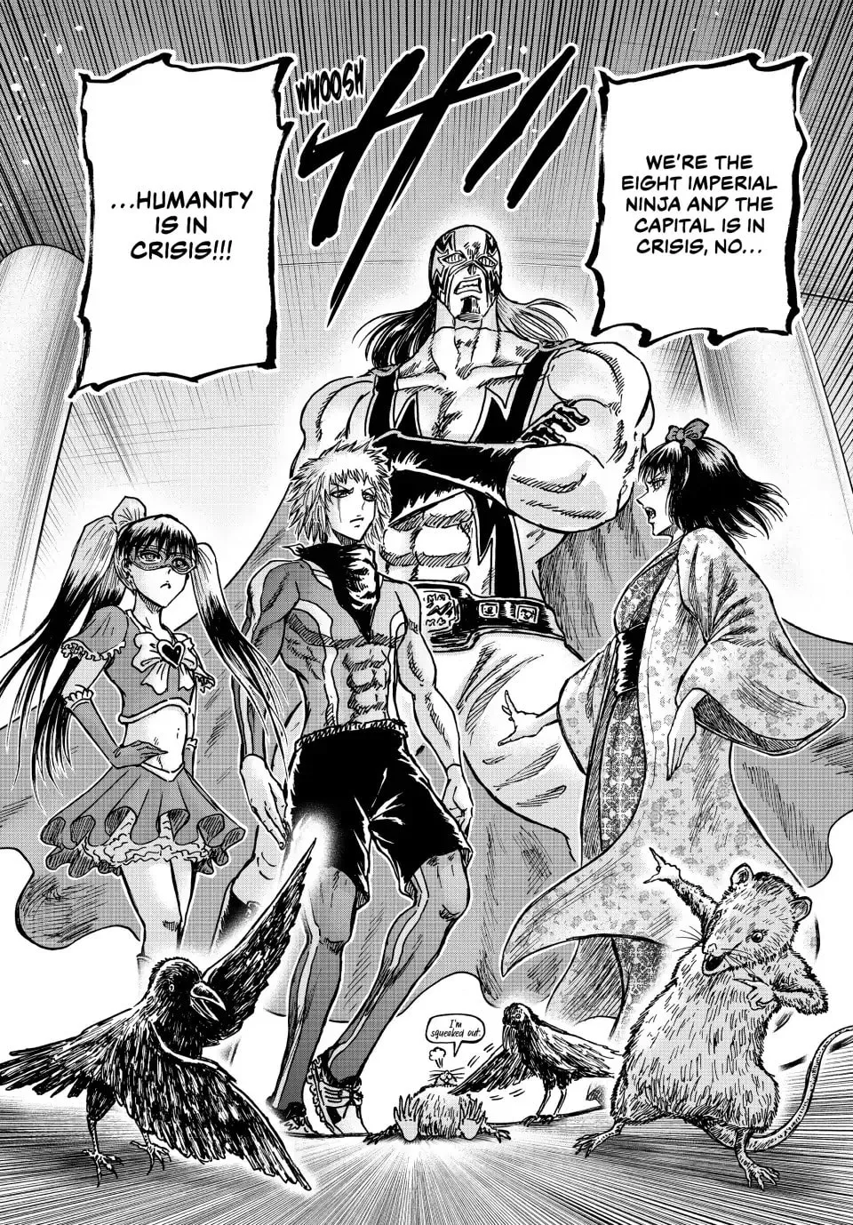 Ninja vs. Gokudo Chapter 130 page 4 - 