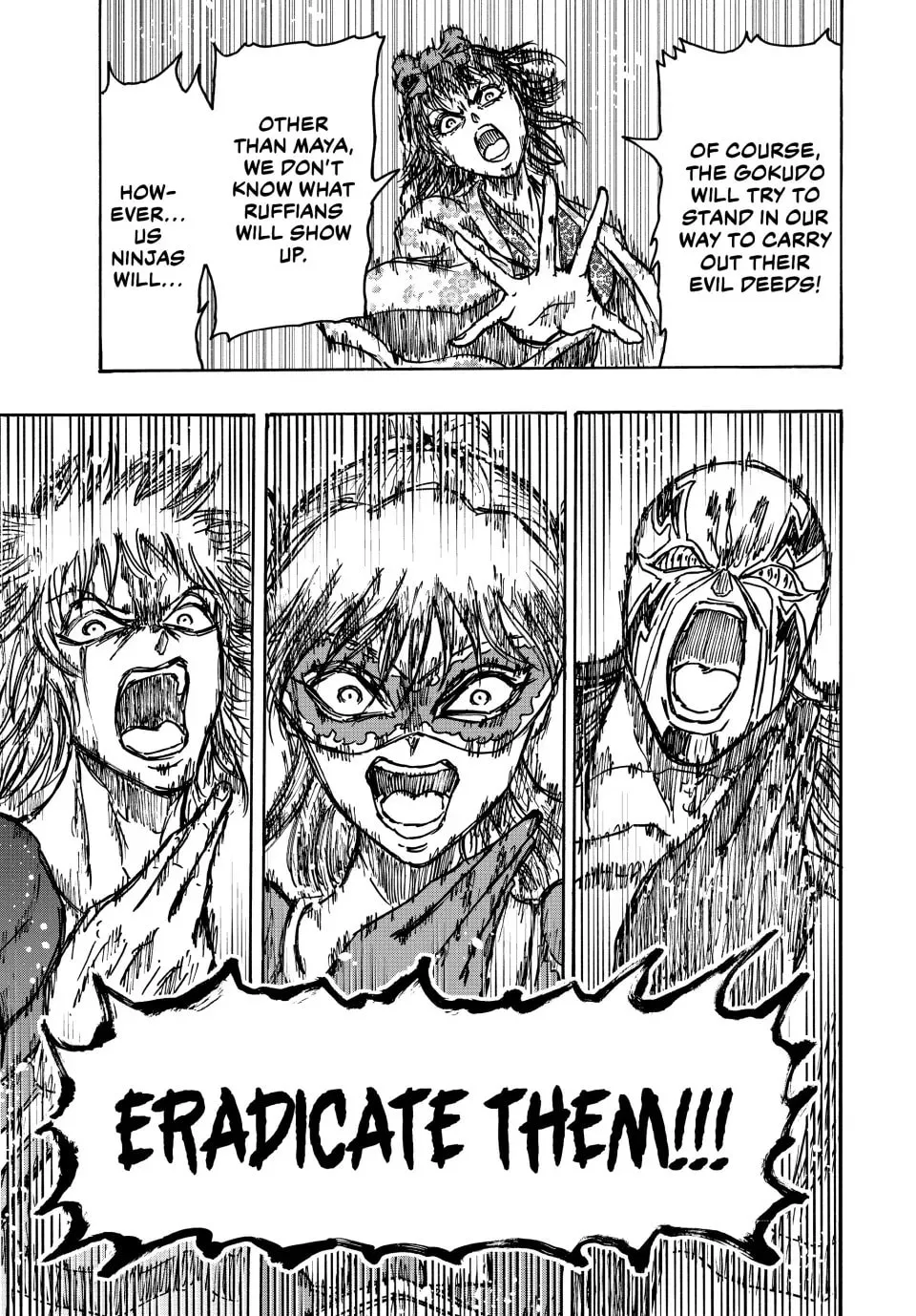 Ninja vs. Gokudo Chapter 130 page 8 - 