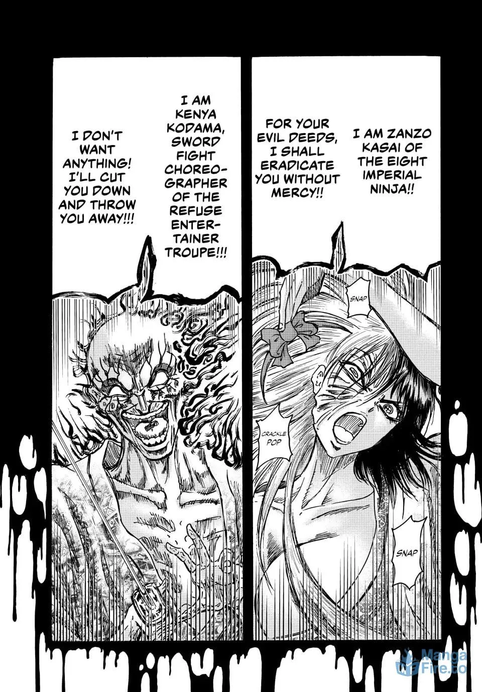 Ninja vs. Gokudo Chapter 132 page 15 - 