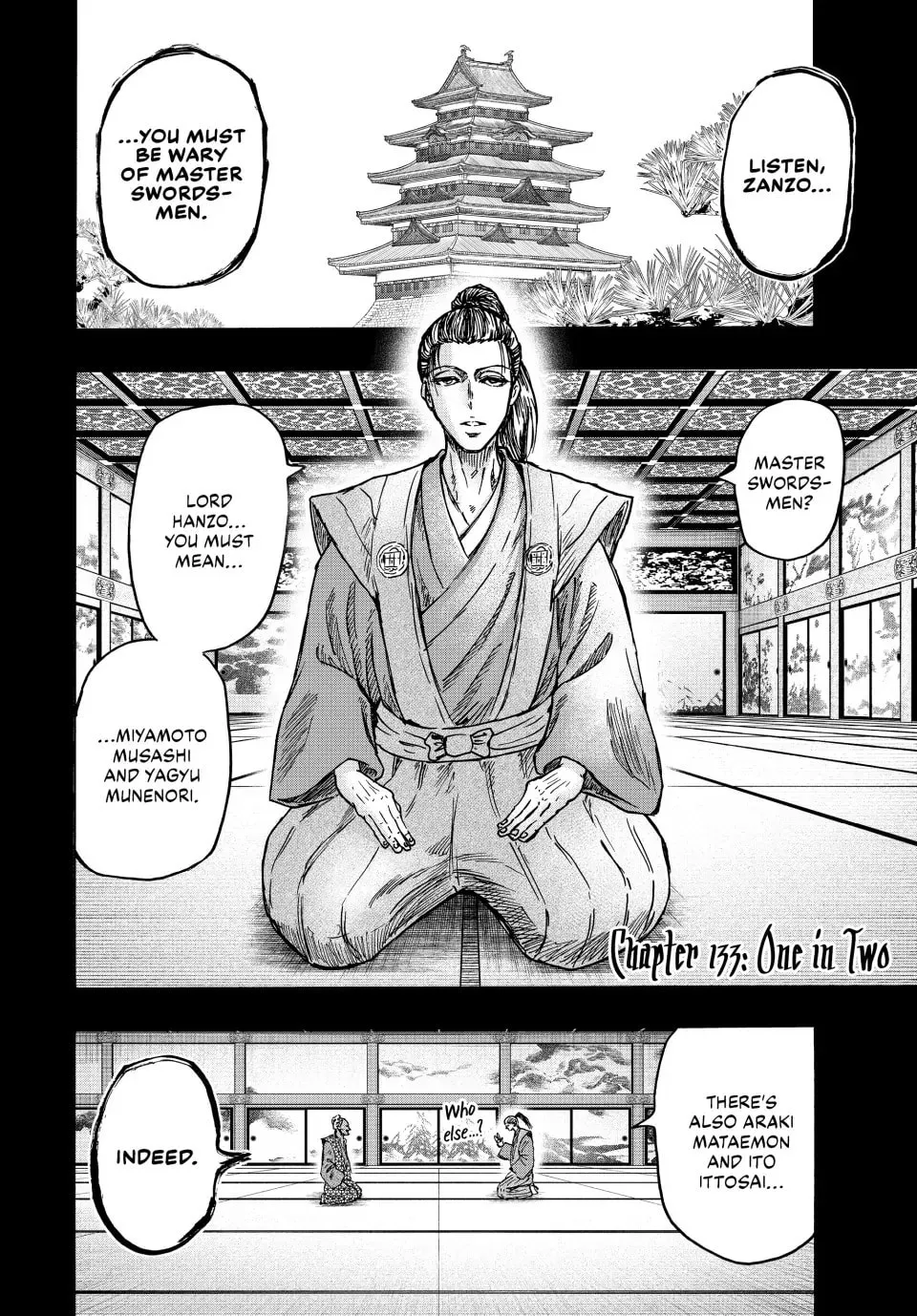 Ninja vs. Gokudo Chapter 133 page 1 - 