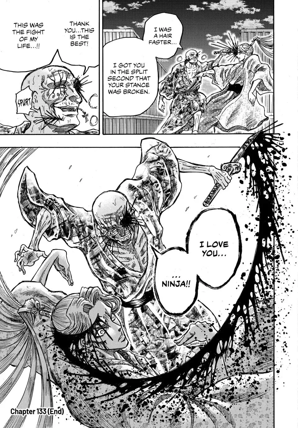 Ninja vs. Gokudo Chapter 133 page 17 - 