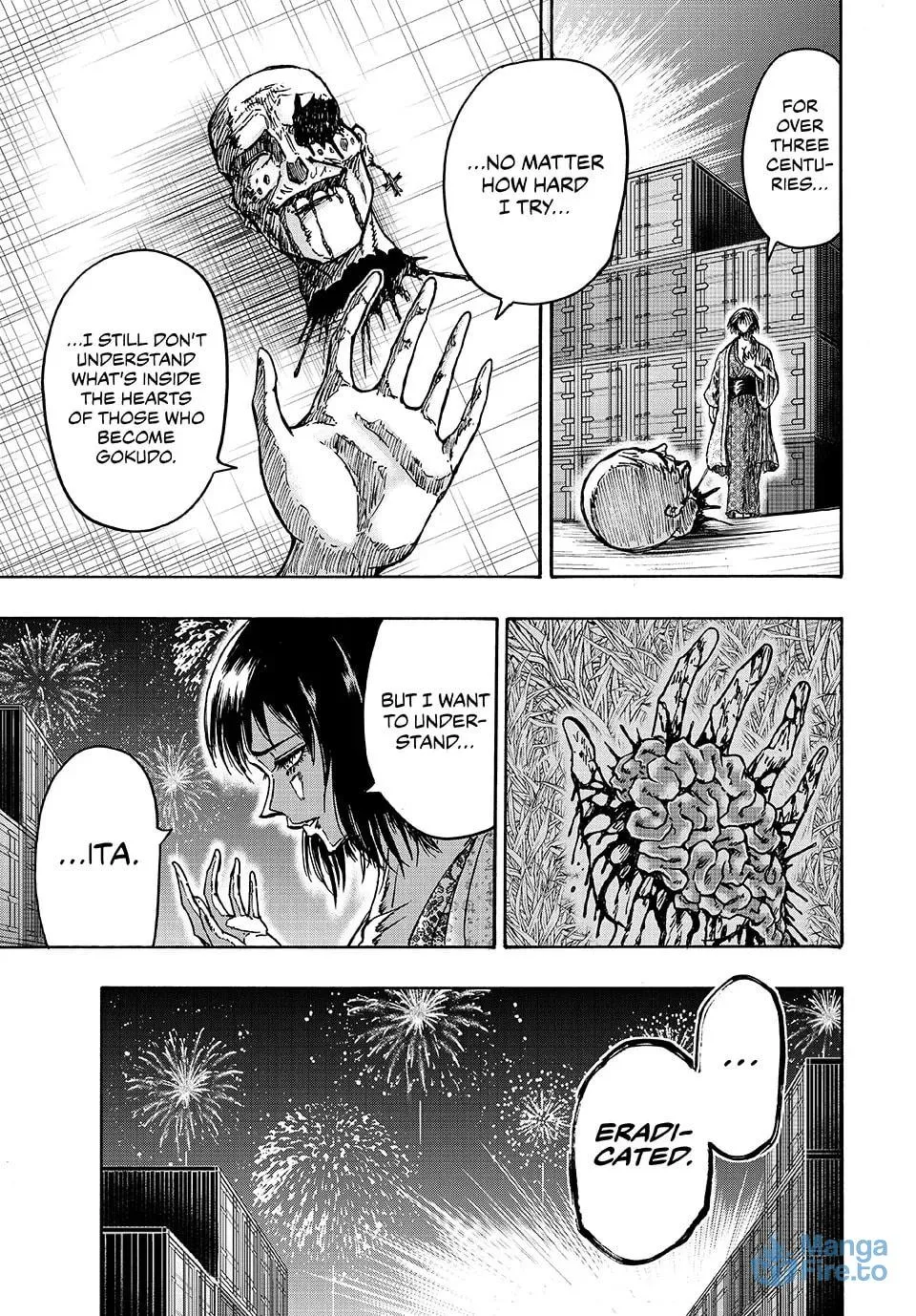 Ninja vs. Gokudo Chapter 134 page 21 - 