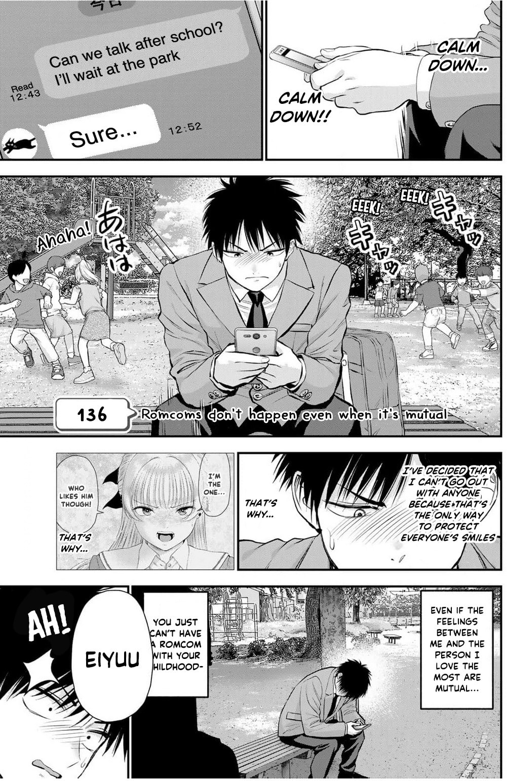 No More Love With the Girls. Chapter 136 page 1 - 
