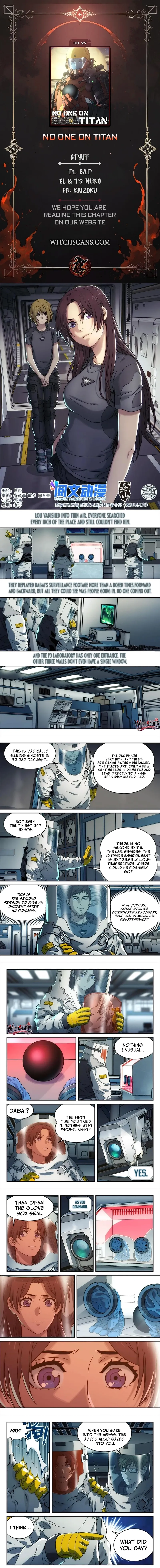 No One on Titan Chapter 27 page 1 - 