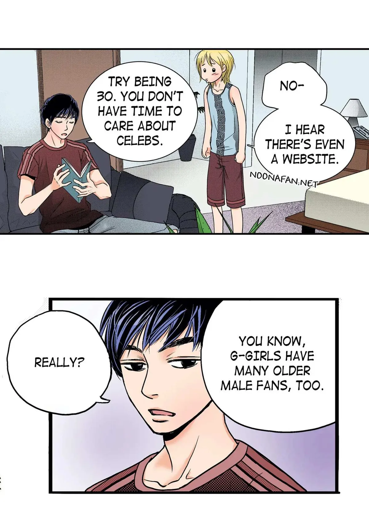 Noona Fan Chapter 12 page 21 - 