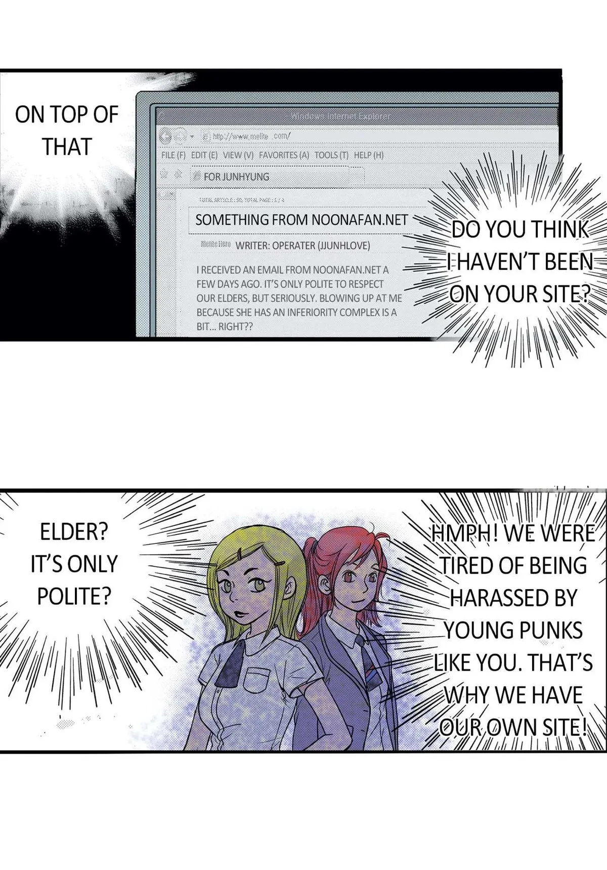 Noona Fan Chapter 12 page 27 - 