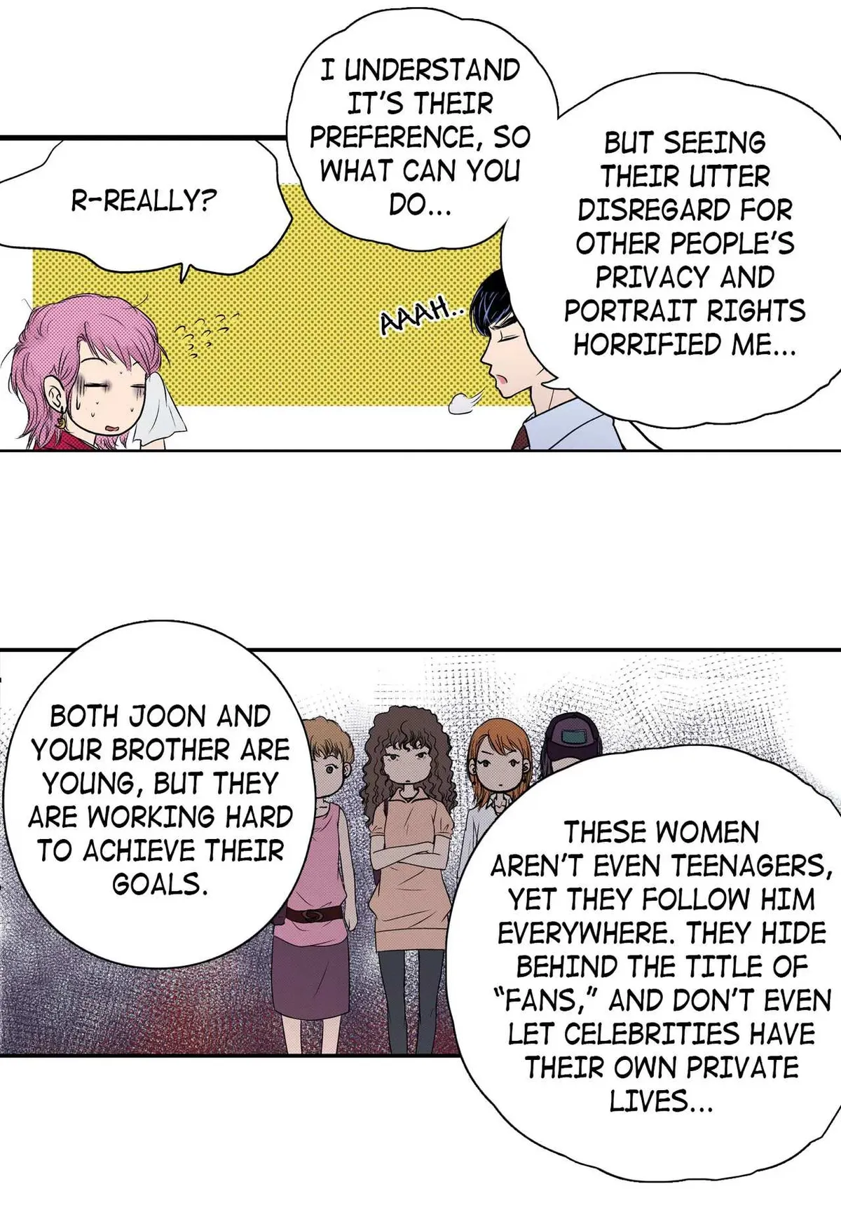 Noona Fan Chapter 17 page 53 - 