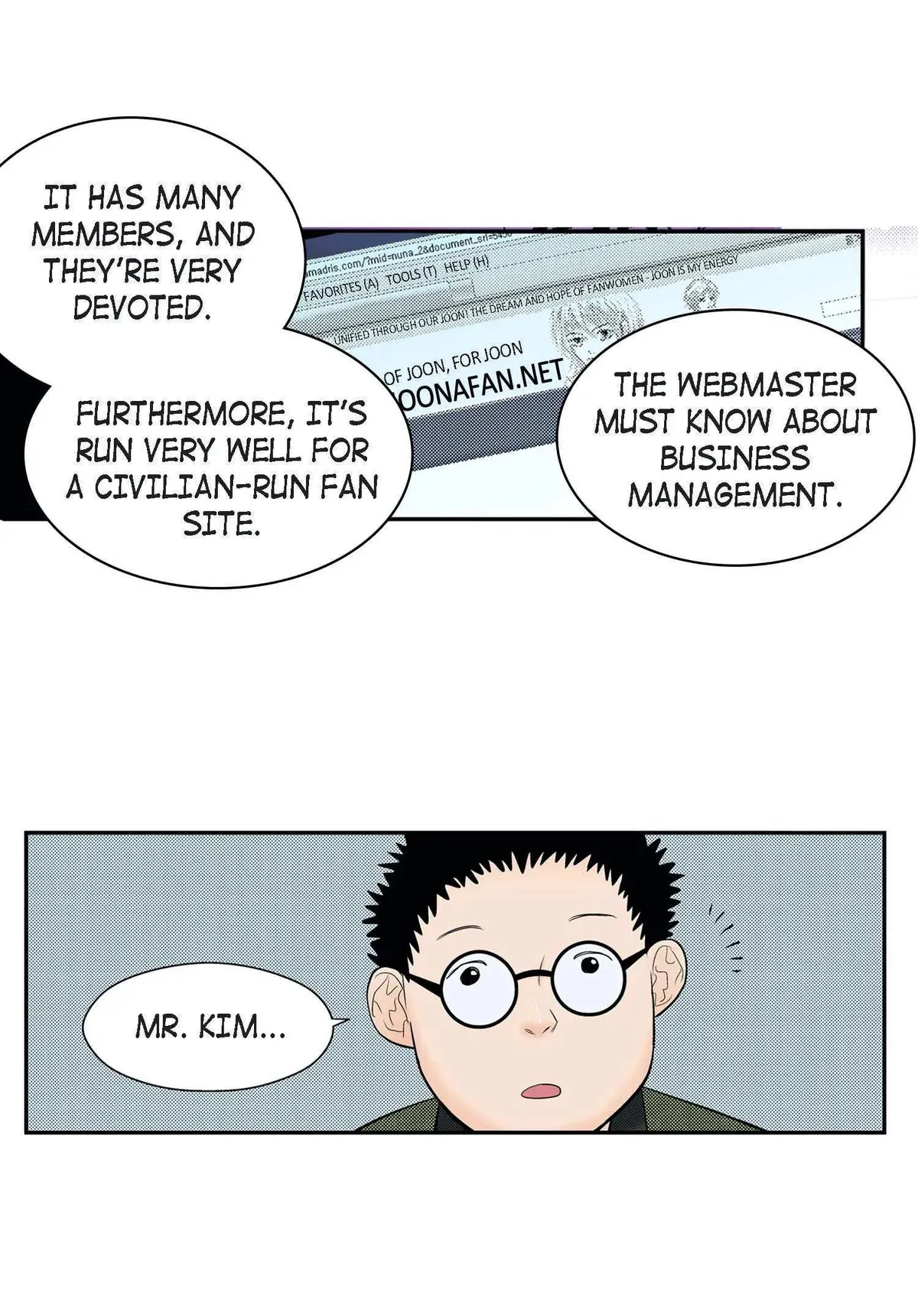 Noona Fan Chapter 50 page 15 - 