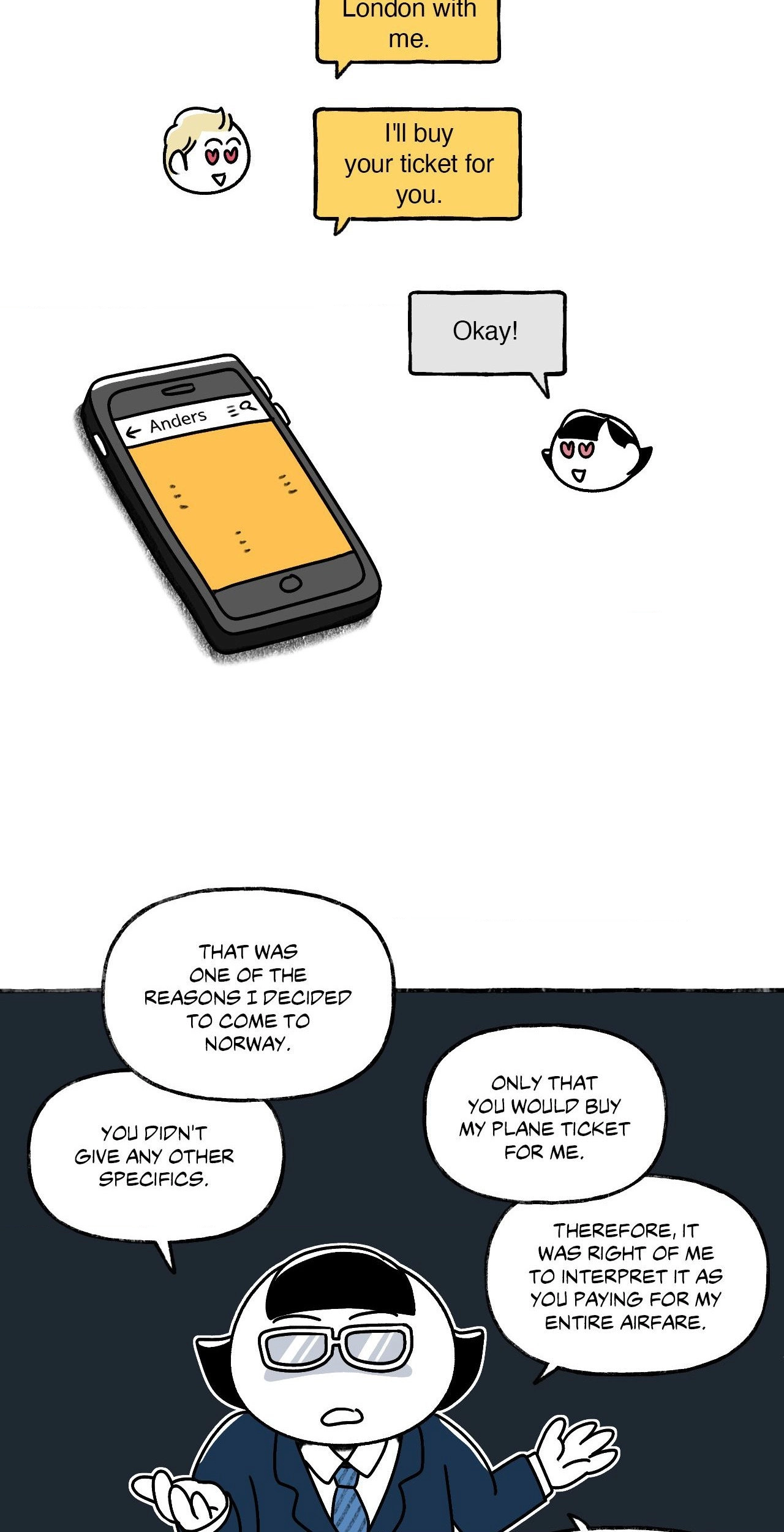 Nora Swipes Right Chapter 195 page 6 - 