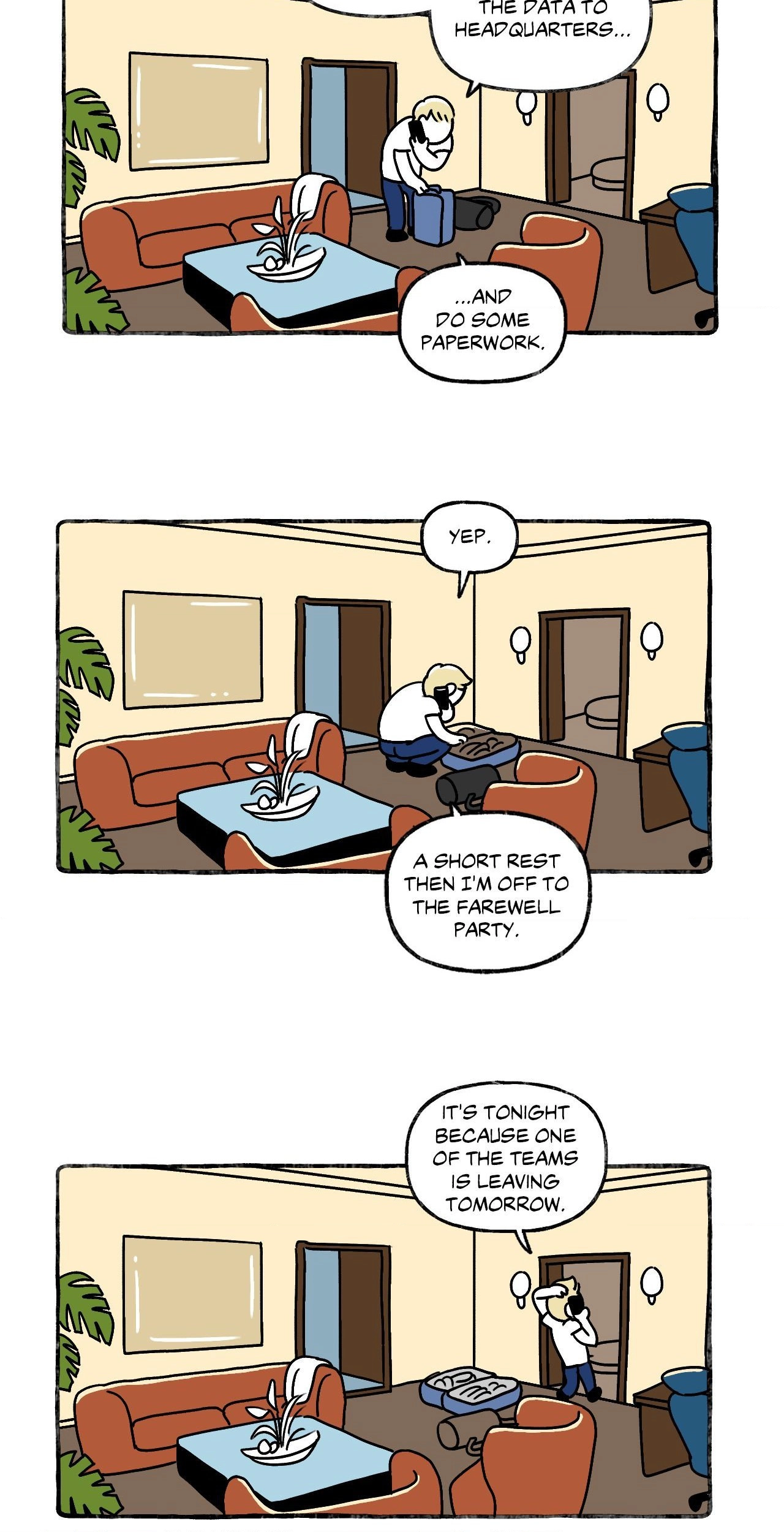 Nora Swipes Right Chapter 207 page 3 - 